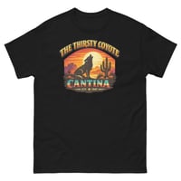 Image 3 of The Thirsty Coyote Cantina Funny Bar T-Shirt
