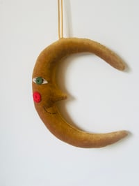 Image 1 of Curly Gold Velvet Moon