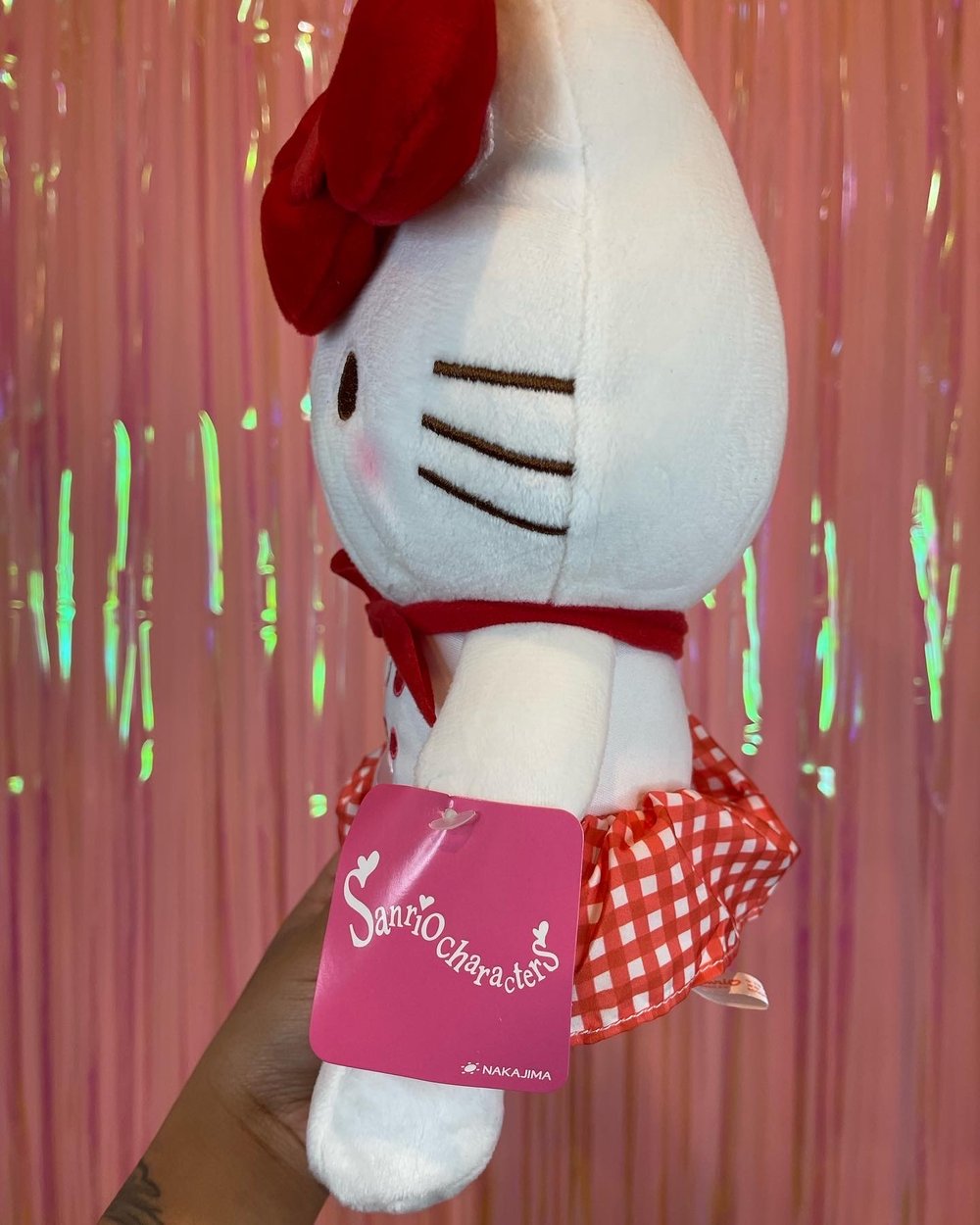 Hello Kitty Plaid Plush 