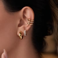 Image 2 of Solara Snake Ear Cuff