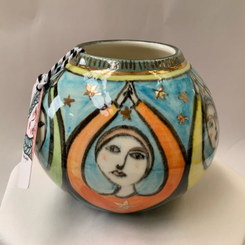 Image of Fairytales Vase , praying by starlight. 