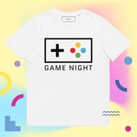 Image 2 of Game Night Unisex Organic Cotton T-shirt