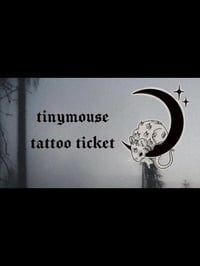 Tattoo Ticket - Flash Piece 