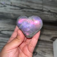 Image 1 of Labradorite Heart C