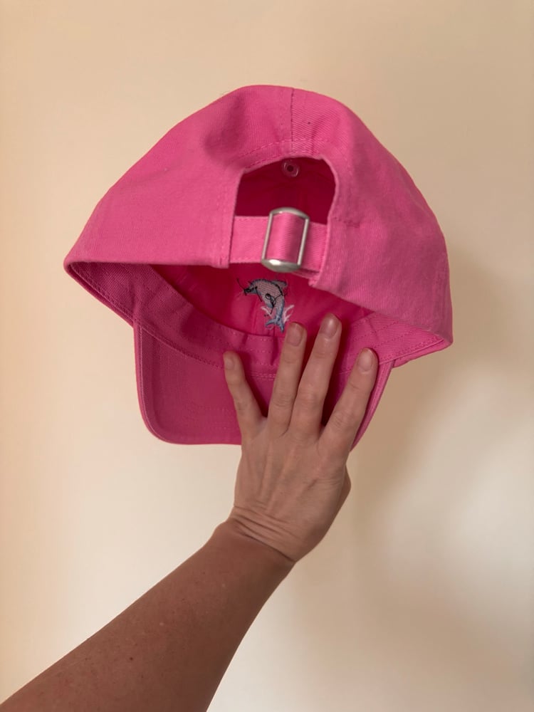 Image of Kids pink chino cap