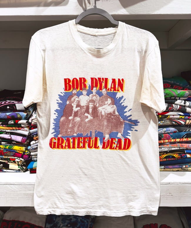 Grateful Dead 1987 Dylan & The Dead Lot T-Shirt - Fits M