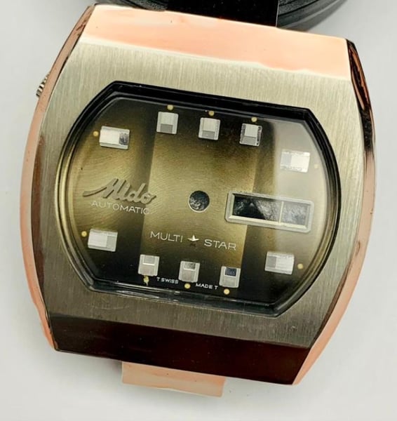 Image of Rare Vintage mido multi star complete gents watch kit,New Old Stock,swiss made,