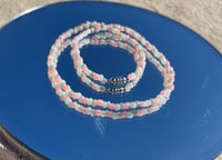 Image 1 of Cotton Swirl Necklace 