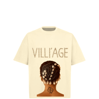 Image 3 of Villi'age " Beaded Woman" Tee 
