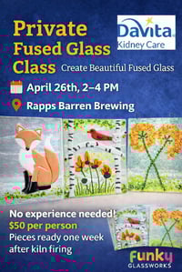 Image 2 of Davita Private Class at Rapps Barren Brewery April 26th 