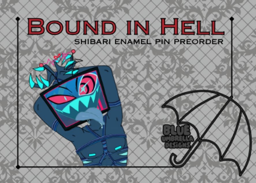 Image of PREORDER - Bound in Hell Pin Series - Vox
