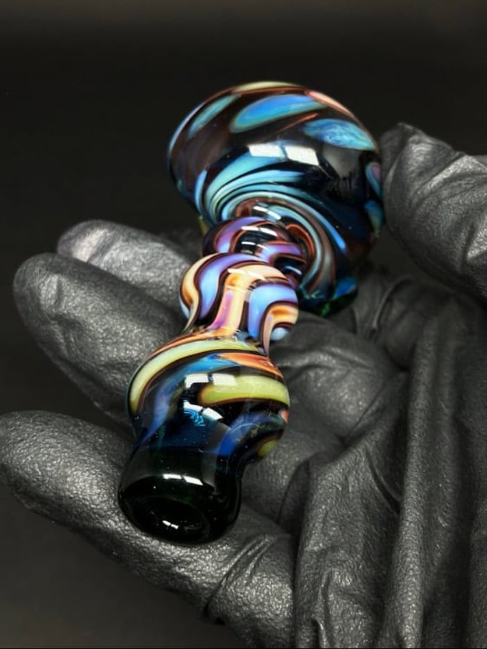Pthalo Green Spiral Image 5