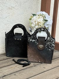 Image 1 of Luna Cowhide Purse 