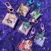 Image 2 of BakuDeku Matching Keychains