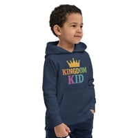 Image 14 of I Can I Am Kingdom Kid Be The Light Kids eco hoodie