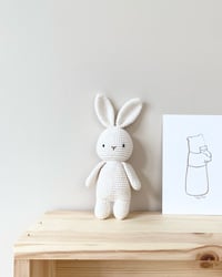 Image 6 of DOUDOU CROCHETÉ lapin blanc