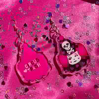 Image 2 of Emo Dumpy The Clown Earrings