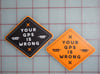 Road Sign Sticker Pack