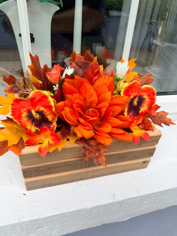 Image of Wooden Window Boxes 