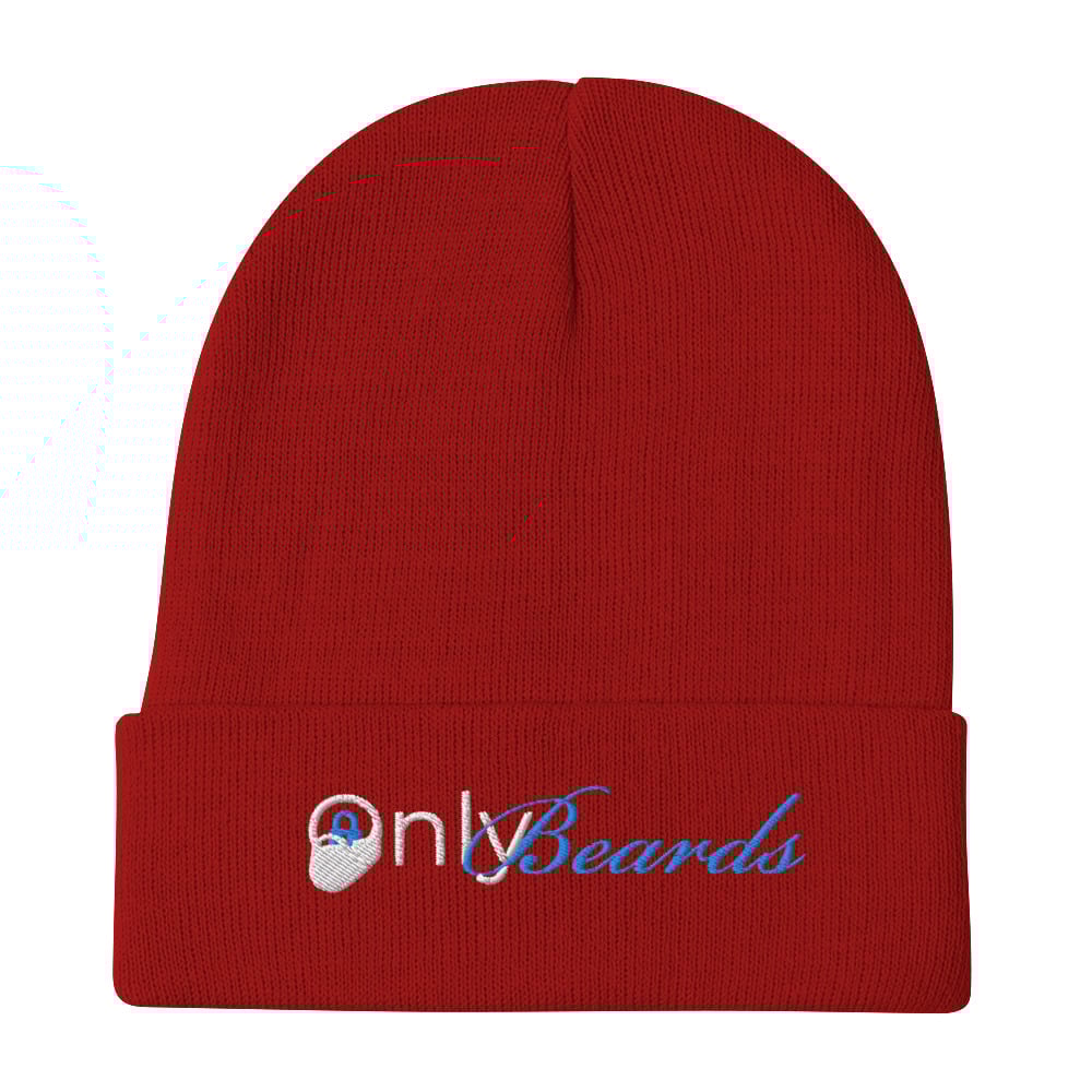 Only Beards- Embroidered Beanie