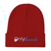 Image 4 of Only Beards- Embroidered Beanie