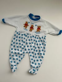 Image 2 of Vtg Pooh romper