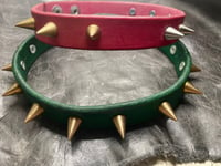 Image 1 of Spiked Collars- Ready to Ship