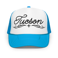 Image 9 of Tucson C/S Black Foam trucker hat