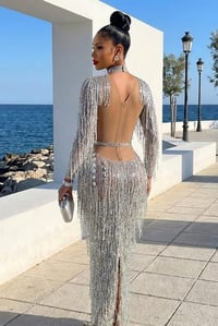 Image 7 of Jade Diamanté Dress