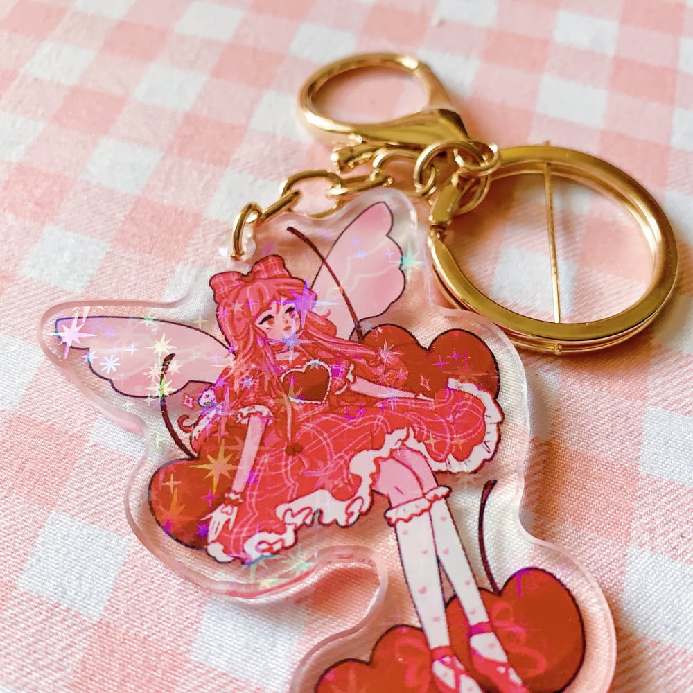 Image of Cherry Fairy Keychain