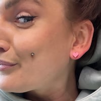 Image 4 of  Náušnice Srdíčka Pastel 8mm