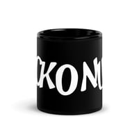 Image 2 of JACKONUTS BLACK Glossy Mug