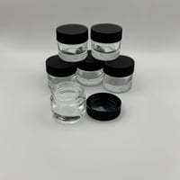 Image 2 of Glass Jar Pack | 5ml Volume | 1in x 1in Size | 6-Pack