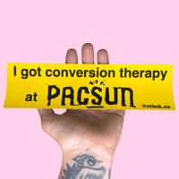 PacSun Bumper Sticker