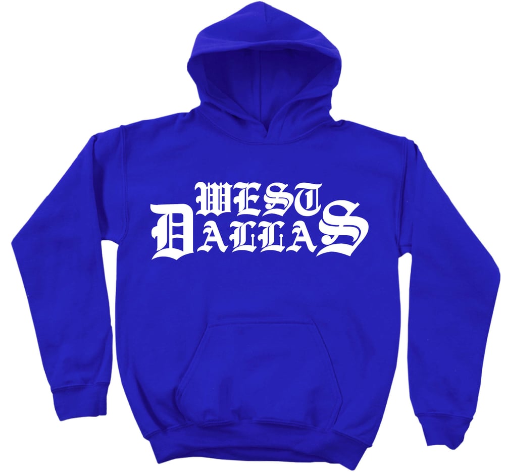 Image of WEST DALLAS HOODIE ROYAL