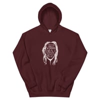 Image 2 of whitecatguy logo Hoodie