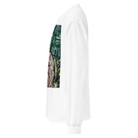 Image 13 of "Arriving" Premium heavyweight long sleeve shirt
