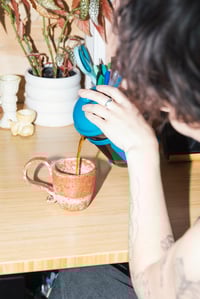 Image 2 of CUP W/ SWIRL HANDLE