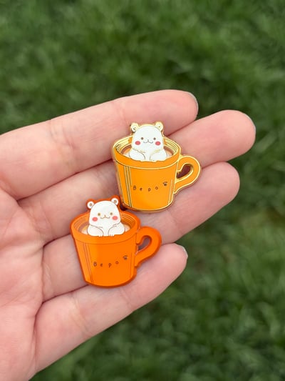 Image of A Shot of Bepo Enamel Pin