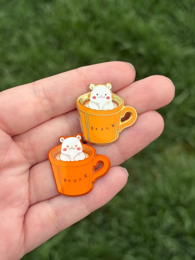 Image of A Shot of Bepo Enamel Pin