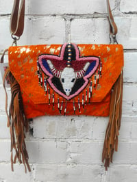 Image 1 of Barca Bag Burnt orange -cross body/waist /shoulder/clutch 