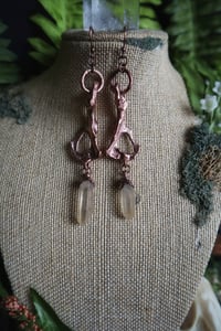 Image 4 of Golden Ray Bone Earrings 