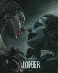 “Get ready for the judgement day.” JOKER: FOLIE A DEUX Art Print