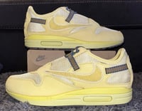 Image 1 of Nike Air Max 1 Travis Scott Saturn Gold Size 11 