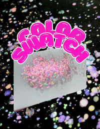 Image 7 of Pinkie Pie Glitter Watercolor Heart Pan