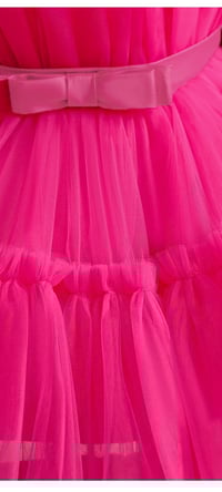 Image 2 of Tulle Princess Dress - Fuchsia 