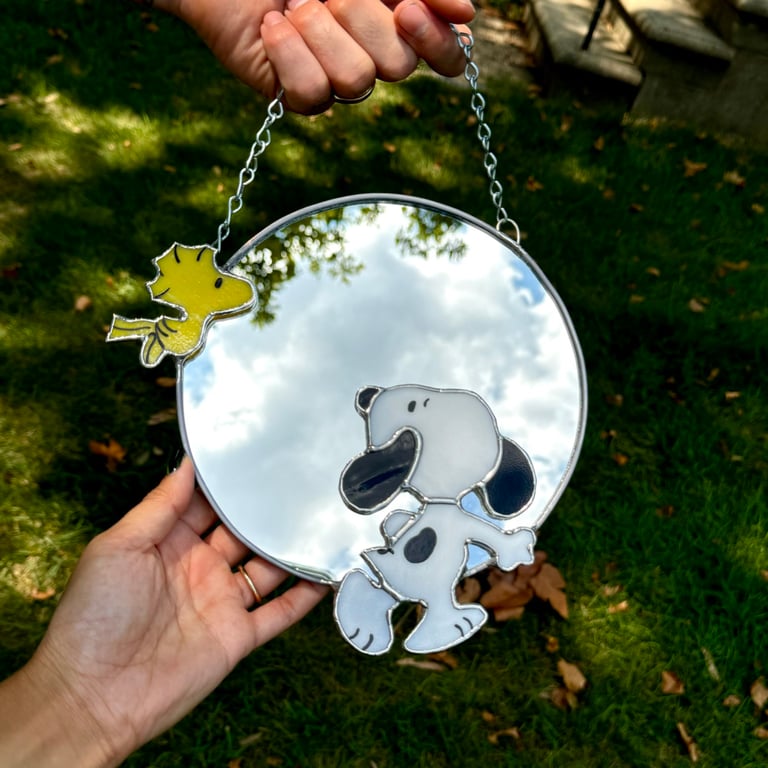 Bird & Beagle Mirror