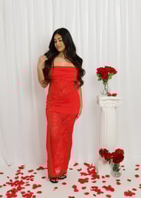 Image 2 of  Tempted Lace Maxi Dress