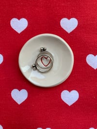 Image 5 of Little Dish, Choose from Love, Toadstool or Heart design