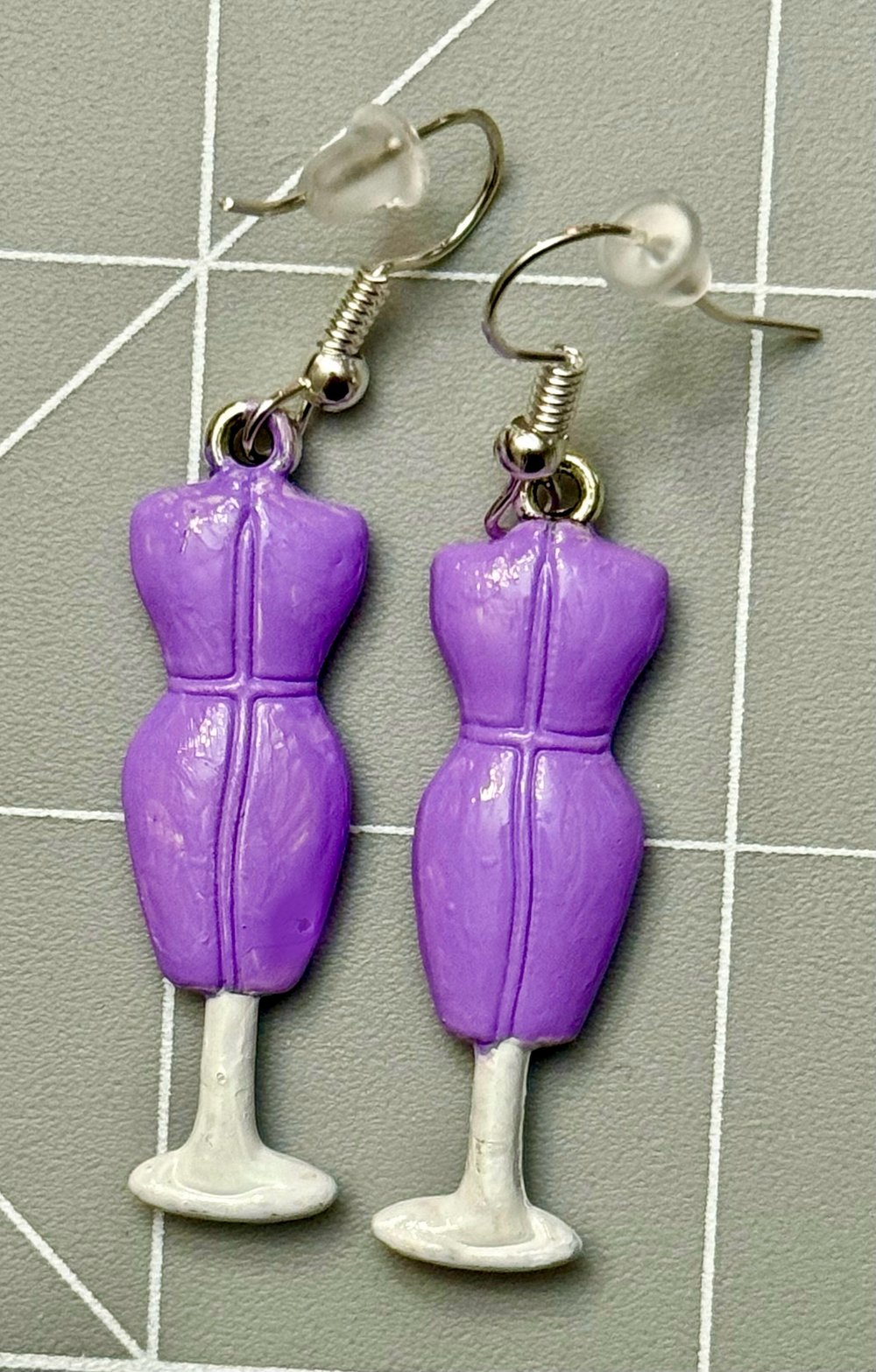 Image of Colorful Mannequin Earrings